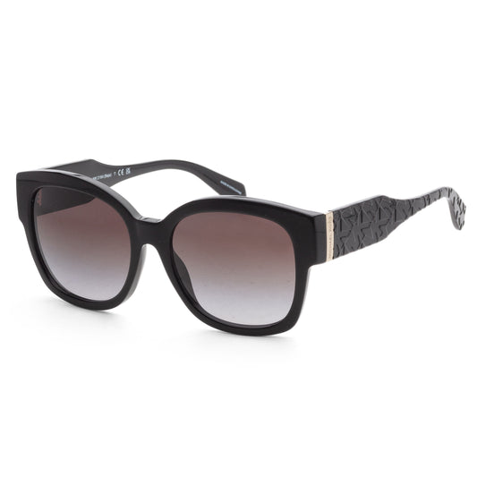 title:Michael Kors Women 56mm Black Sunglasses MK2164-30058G-56;color:Black frame, Dark Grey Gradient lens