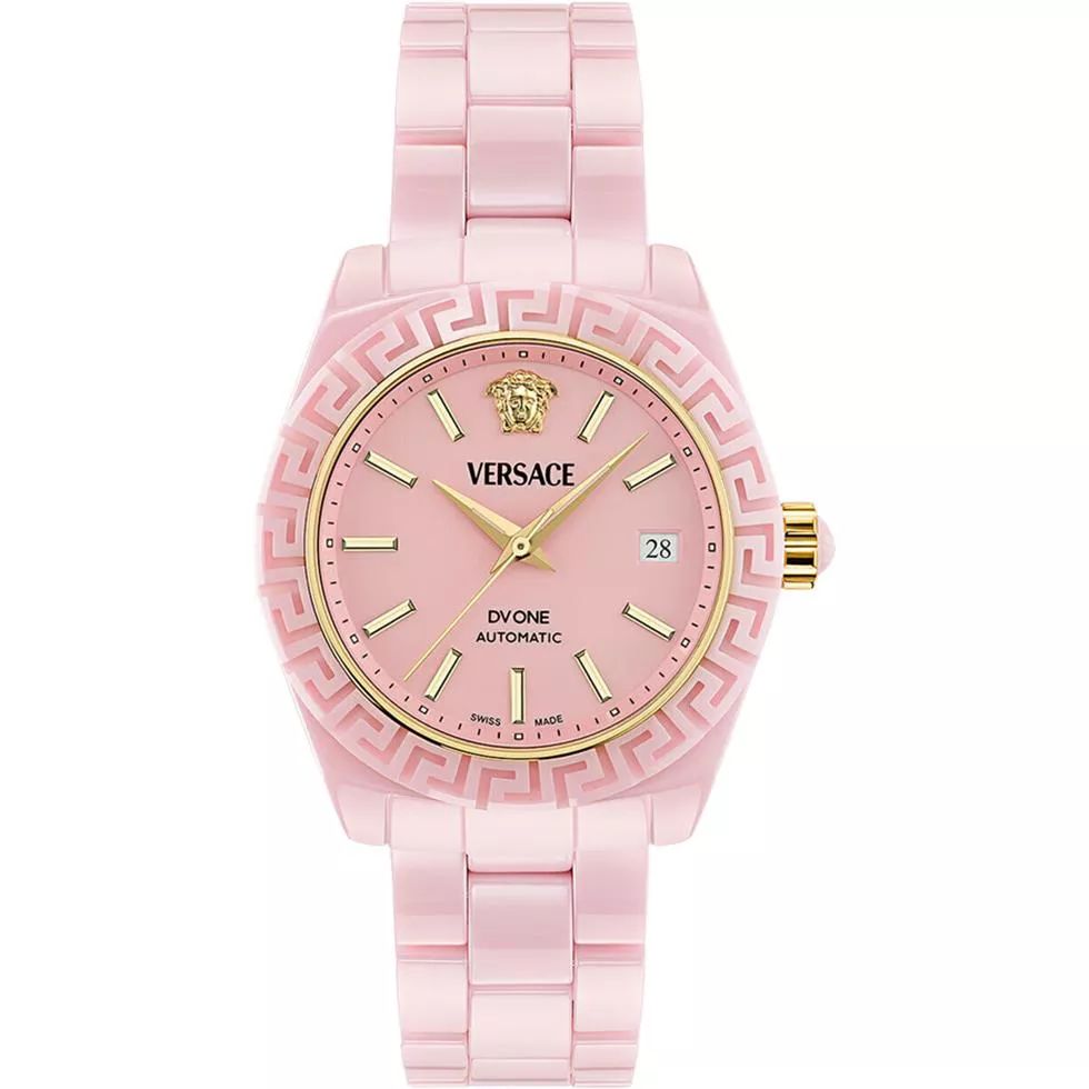 title:Versace Women's DV One 40mm Quartz Watch VE6B00323;color:Pink