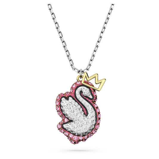 title:Swarovski Swan Pink Swarovski Crystal Women's Necklace 5649200;color:Pink