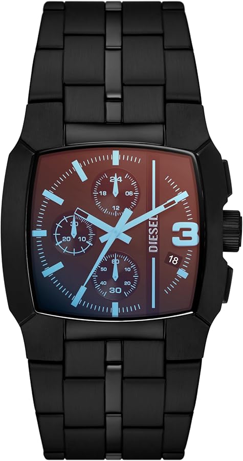 title:Diesel Men's Cliffhanger 40mm Quartz Watch DZ4640;color:Black