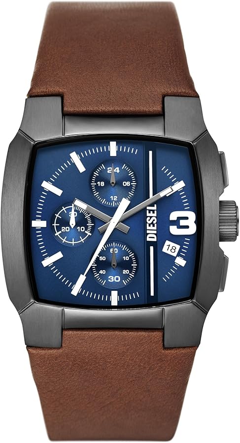 title:Diesel Men's Cliffhanger 40mm Quartz Watch DZ4641;color:Brown