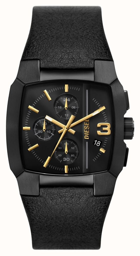 title:Diesel Men's Cliffhanger 40mm Quartz Watch DZ4645;color:Black