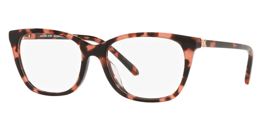 title:Michael Kors Women's Edinburgh 54mm Bio Pink Tortoise Opticals MK4085U-3009-54;color:Bio Pink Tortoise