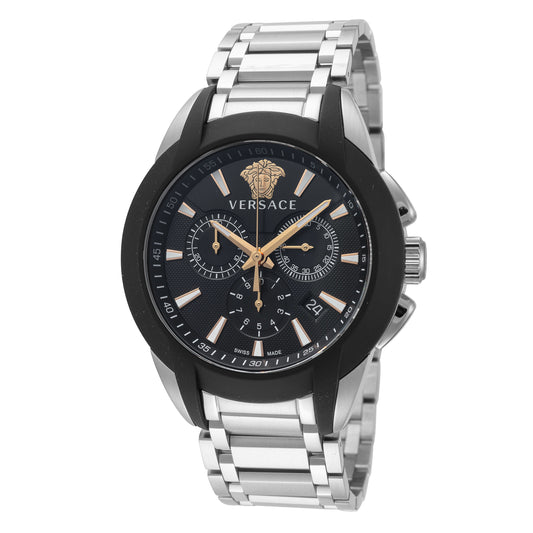 title:Versace Men's Character 42mm Quartz Watch VEM800218;color:Silver