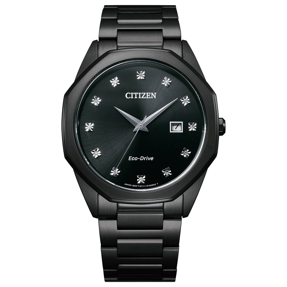 title:Citizen Men's Corso 41mm Solar Quartz Eco-Drive Watch BM7495-59G;color:Black