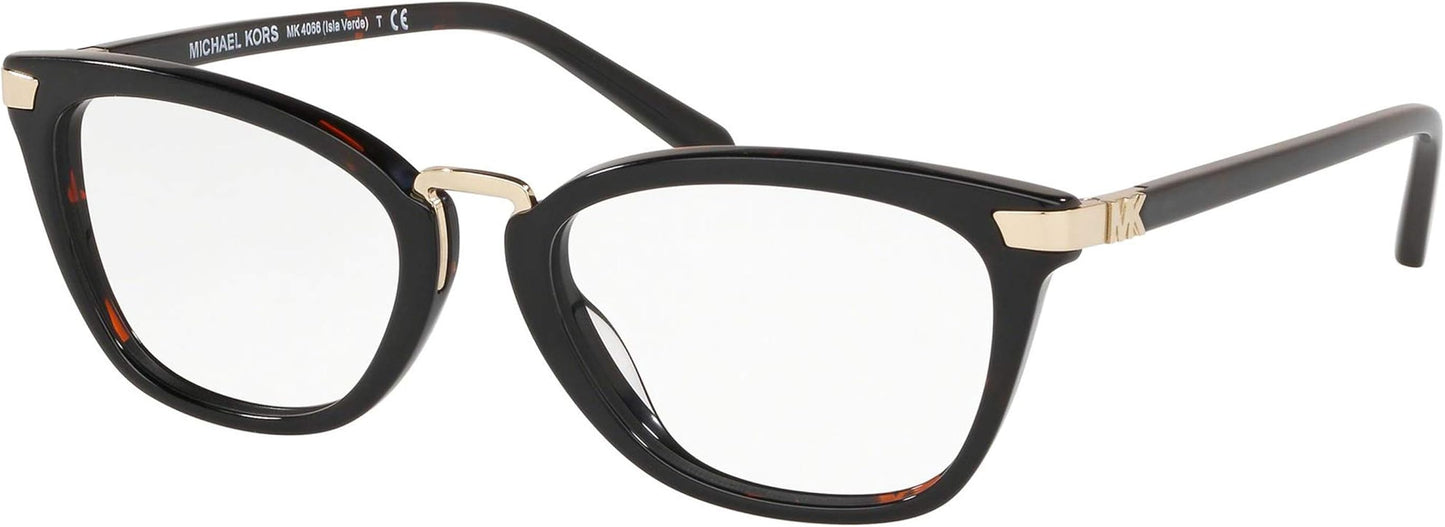 title:Michael Kors Women's 50mm Dark Tortoise Opticals MK4066-3781-50;color:Dark Tortoise