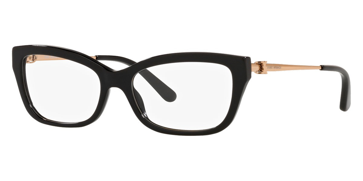 title:Tory Burch Women's 53mm Black Opticals TY2099-1326-53;color:Black