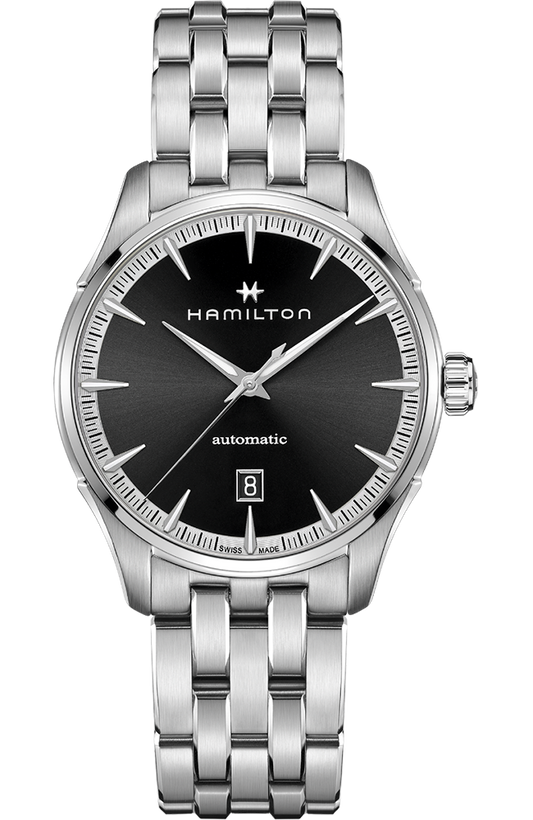 title:Hamilton Men's Jazzmaster 40mm Automatic Watch H32475130;color:Silver