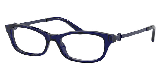 title:Tory Burch Women's Fashion 52mm Blue Opticals TY2106-1802-52;color:Transparent Navy