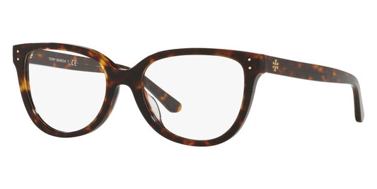 title:Tory Burch Women's Fashion 53mm Brown Opticals TY2121U-1728-53;color:Dark Tortoise