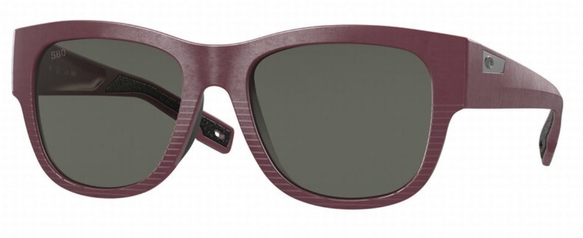 title:Costa Del Mar Women's Caleta 55mm Net Plum Sunglasses Polarized 6S9084-908401-55;color:Net Plum