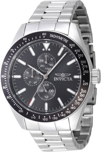 title:Invicta Men's Aviator 45mm Quartz Watch IN-47592;color:Silver and Rose Gold