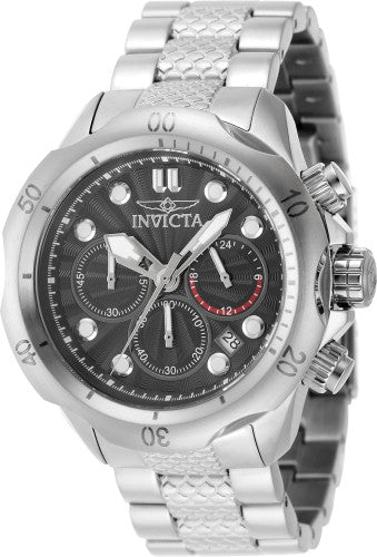 title:Invicta Men's Venom 45.65mm Quartz Watch IN-47750;color:Silver