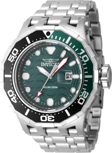 title:Invicta Men's Pro Diver 52mm Quartz Watch IN-47842;color:Silver