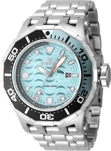 title:Invicta Men's Pro Diver 52mm Quartz Watch IN-47846;color:Silver