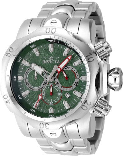 title:Invicta Men's Venom 53.7mm Quartz Watch IN-47909;color:Silver and Grey