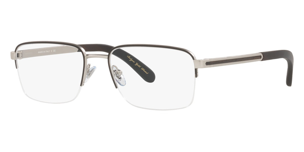 title:Bulgari Men's 56mm Opticals BV1112K-2007-56;color:Matte Silver Plated