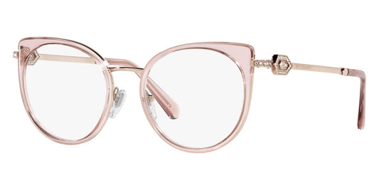 title:Bulgari Women's 51mm Pink Gold Transparent Pi Opticals BV2228B-2023-51;color:Pink Gold Transparent Pi