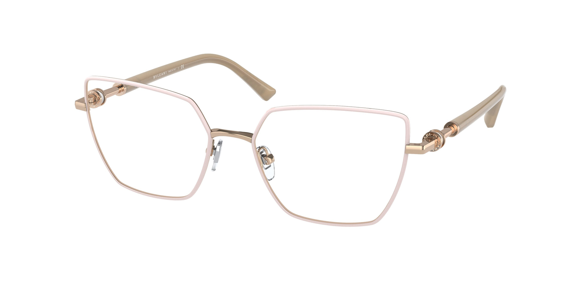 title:Bulgari Women's 54mm Opticals BV2236-2063-54;color:Pink Gold Champagne