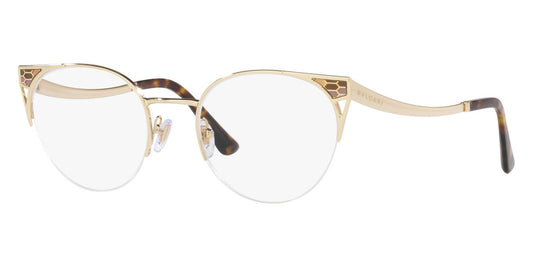 title:Bulgari Women's 53mm Opticals BV2243-278-53;color:Pale Gold