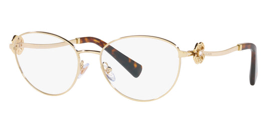 title:Bulgari Women's 54mm Opticals BV2248B-278-54;color:Pale Gold