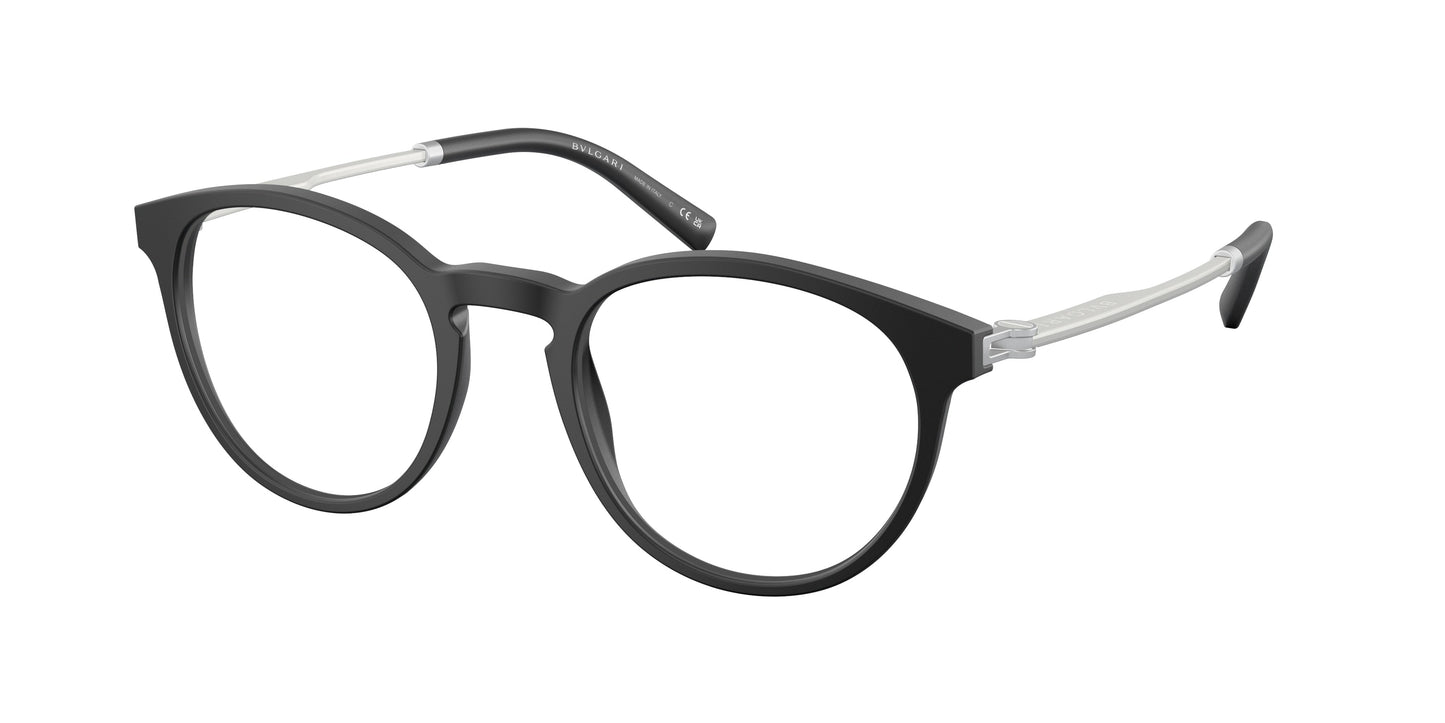 title:Bulgari Men's 50mm Opticals BV3052-5313-50;color:Matte Black