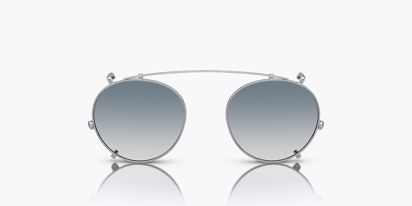 title:Oliver Peoples Men's OP-13 45mm Clip-On Frames OV5504C-50368G-45;color:Silver