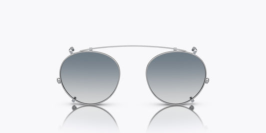 title:Oliver Peoples Men's OP-13 45mm Clip-On Frames OV5504C-50368G-45;color:Silver