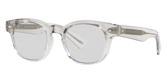 title:Oliver Peoples Men's Allenby 49mm Sunglasses OV5508U-1752-49;color:Black Diamond Crystal Grey