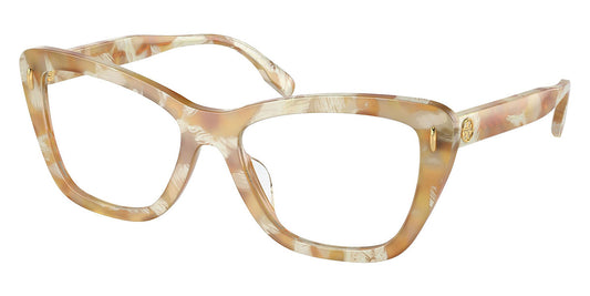 title:Tory Burch Women's 53mm Opticals TY2138U-1949-53;color:Honey Tortoise