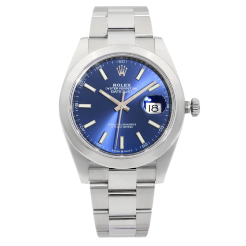 title:Rolex Datejust 41 Steel Blue Dial Oyster Band Automatic Mens Watch  TFJ-142508727;color:not applicable