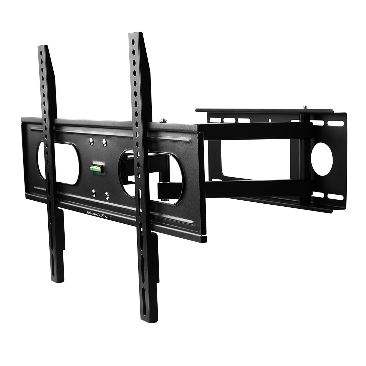 title:Full Motion TV Wall Mount Swivel Tilt TV Wall Rack Support 37-70” TV Wall Mount Max VESA Up To 600x400mm Holds Up To 99LBS- Electronics;color:Black