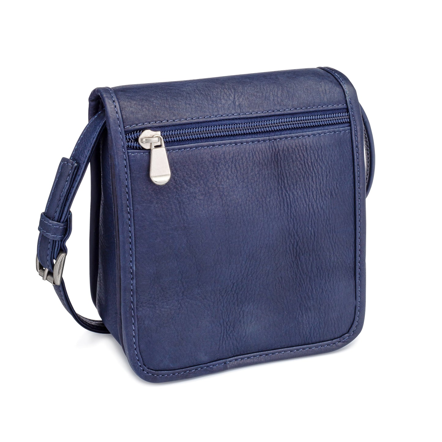 title:Le Donne Leather Powder Crossbody;color:NAVY