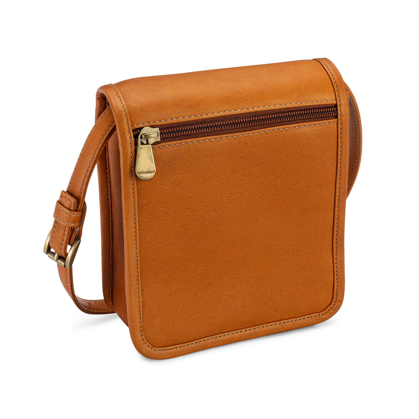 title:Le Donne Leather Powder Crossbody;color:TAN