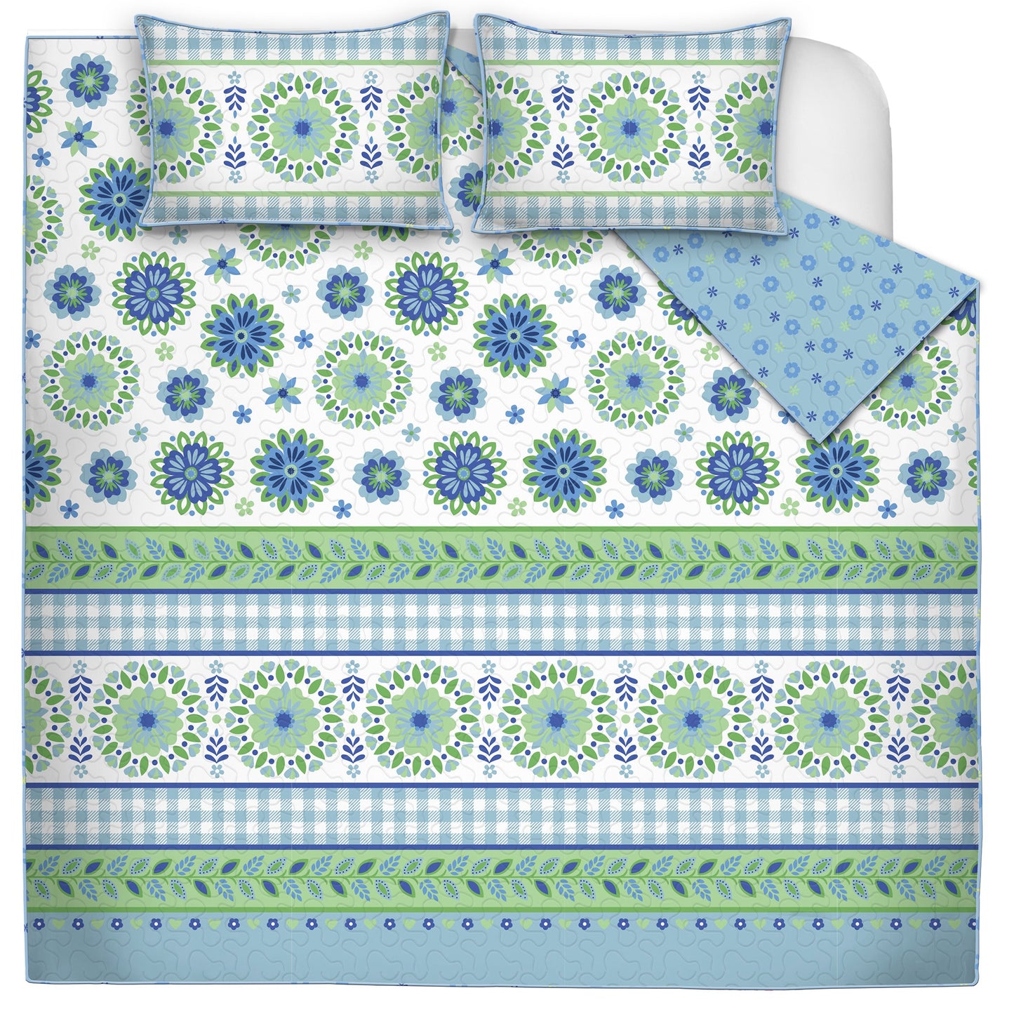 Safdie & Co. Quilt 3PC Set DQ Hayley