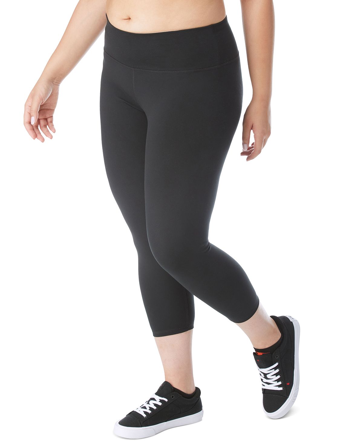 Champion Women's Soft Touch Cropped Leggings Black