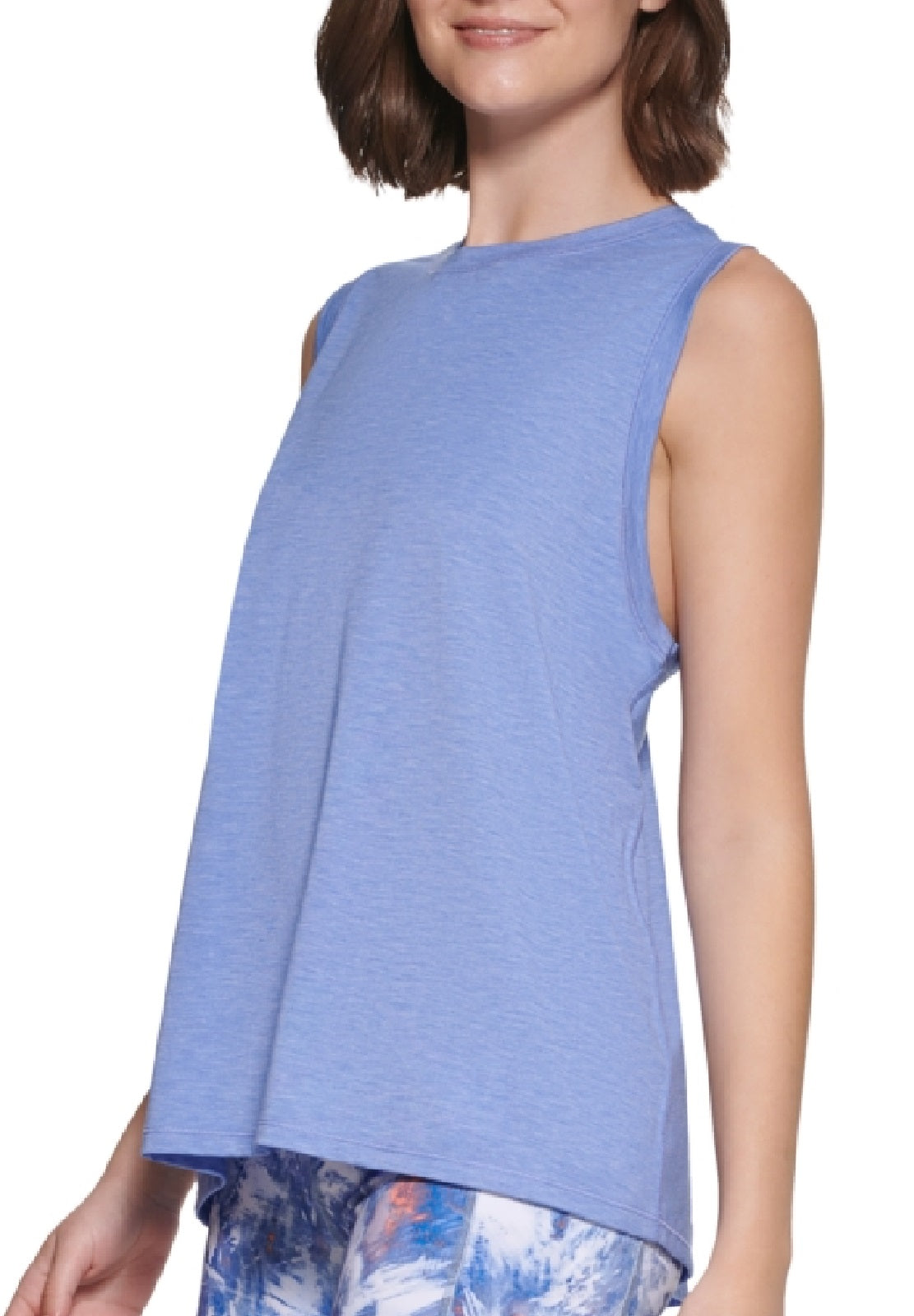 Calvin Klein Women's Dropped Armhole Tank Top Purple