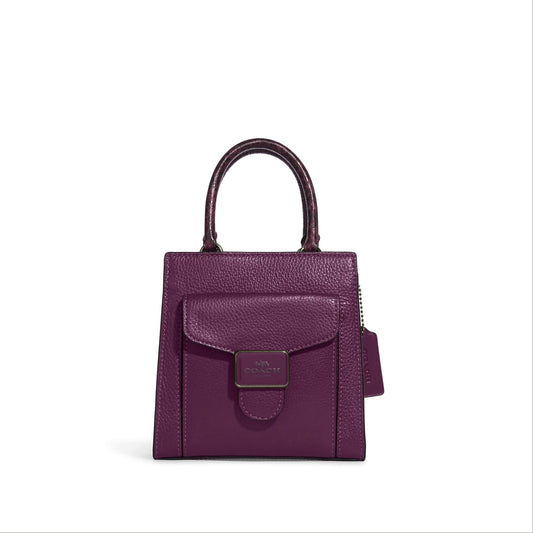 title:Coach Mini Pepper Crossbody;color:Boysenberry