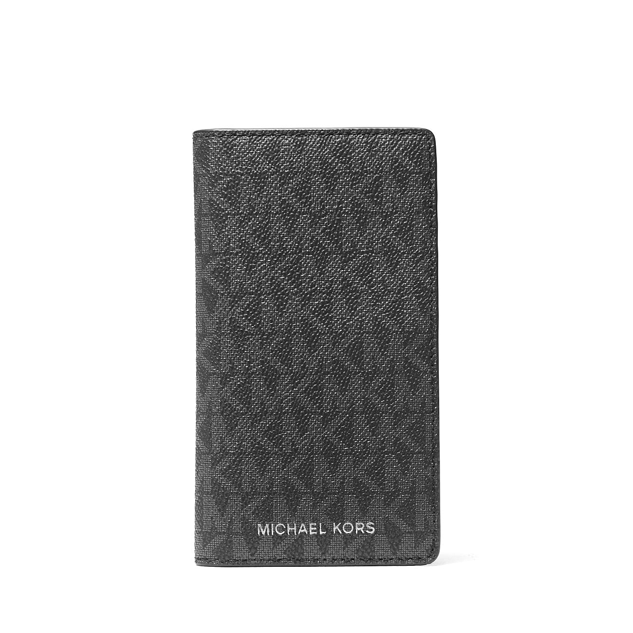 title:Michael Kors Men's Cooper Large Logo Bi-Fold Card Case;color:Black