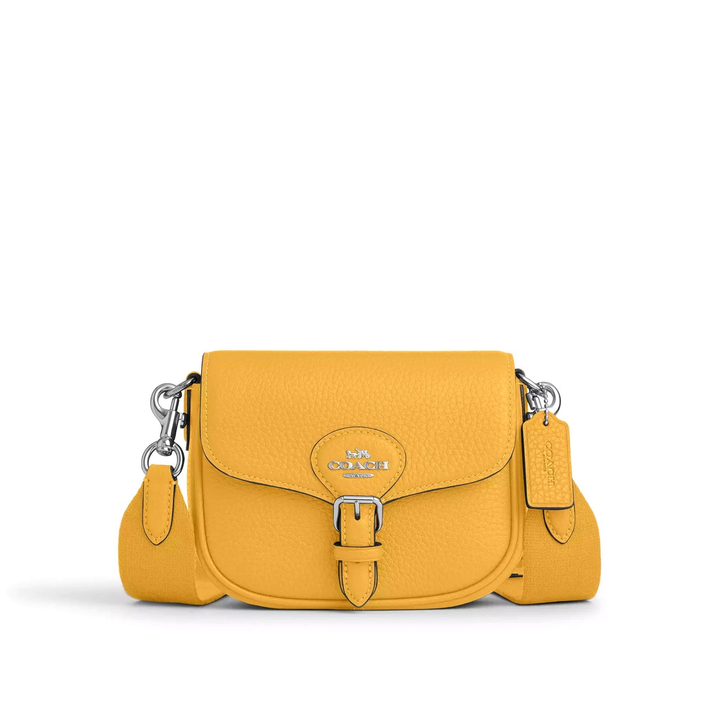 title:Coach Women's Amelia Small Saddle Bag;color:Honeycomb