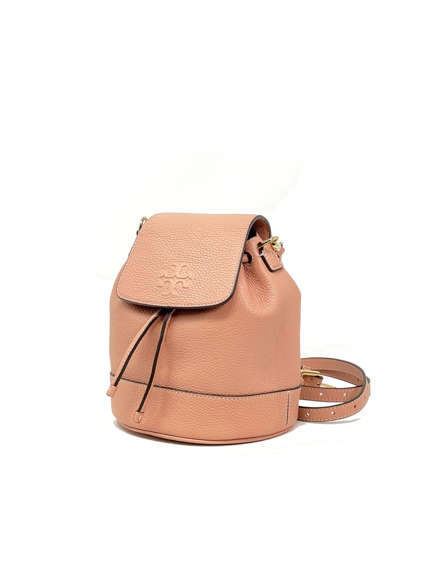 Tory Burch Pink Moon Thea Mini Bucket Backpack