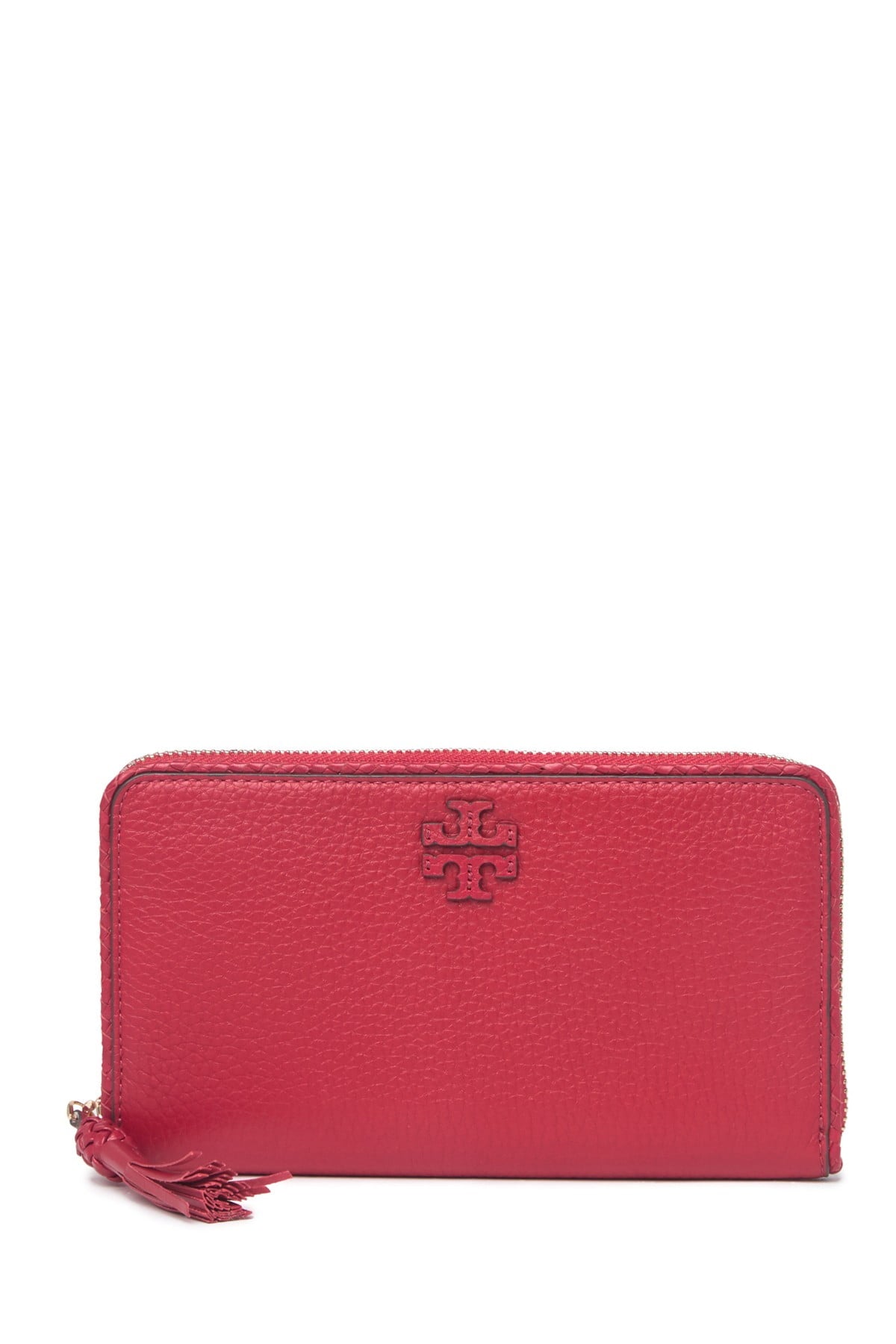 title:Tory Burch Kir Royale Taylor Zip Continental Wallet;color:Kir Royale