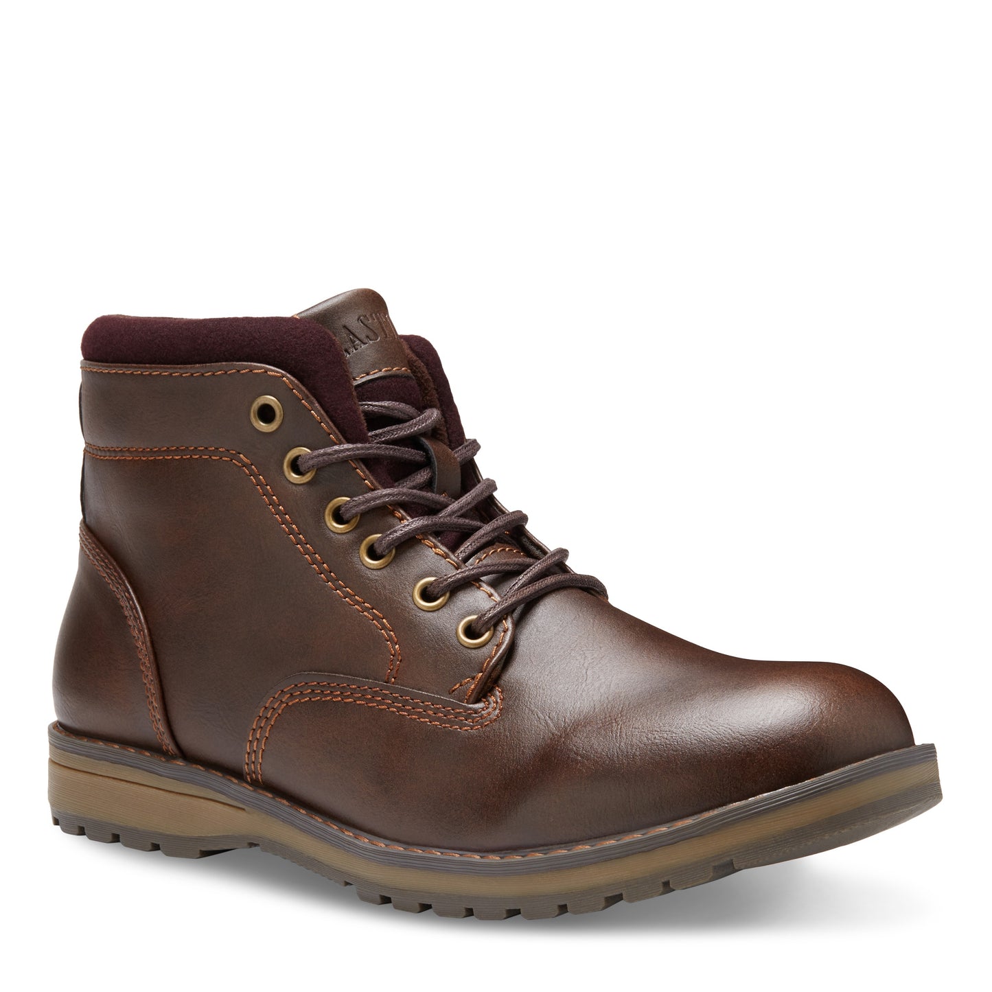 title:Eastland Men's FINN Shoe;color:DARK BROWN