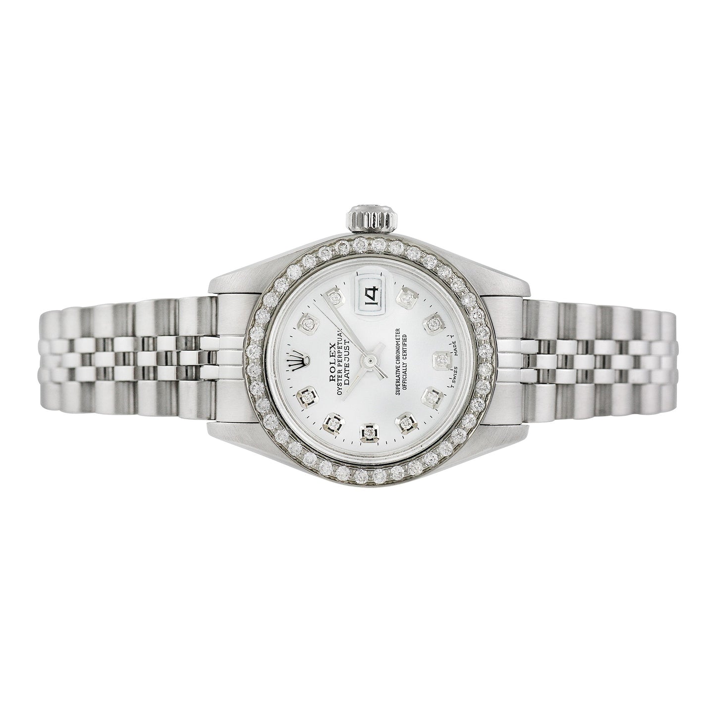 Pre-owned Rolex Ladies Stainless Steel Datejust #59