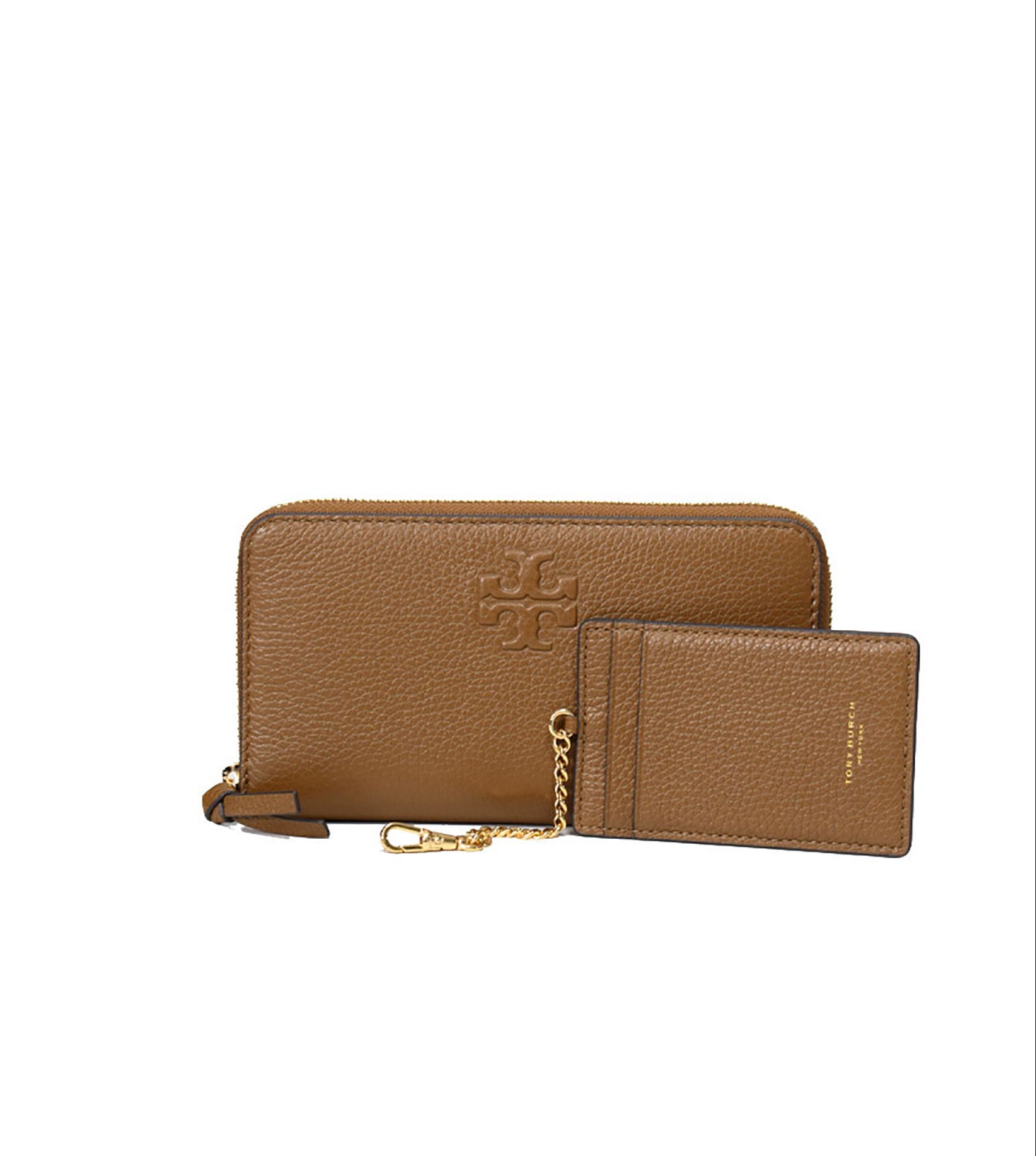 TORY BURCH: Fleming wallet in quilted nappa - Black | TORY BURCH wallet  143494 online at GIGLIO.COM