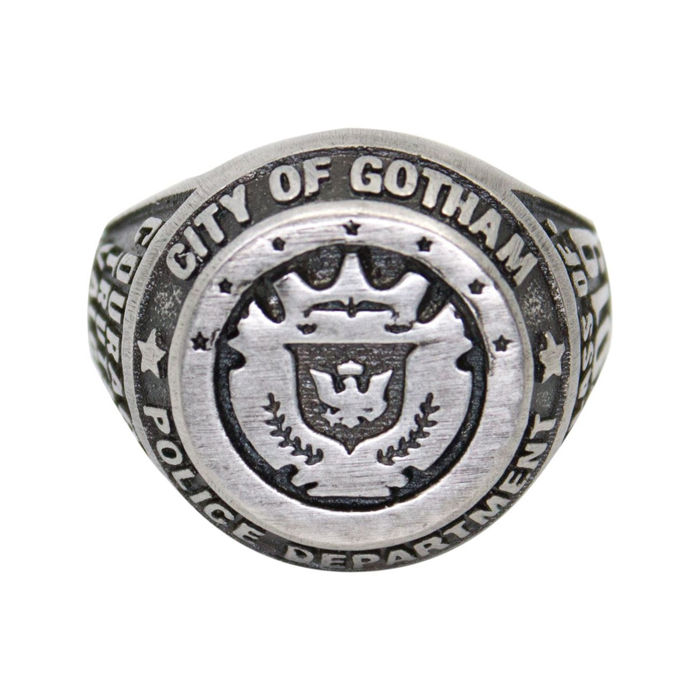 title:Batman Gotham Police Department Class Ring;color:Silver