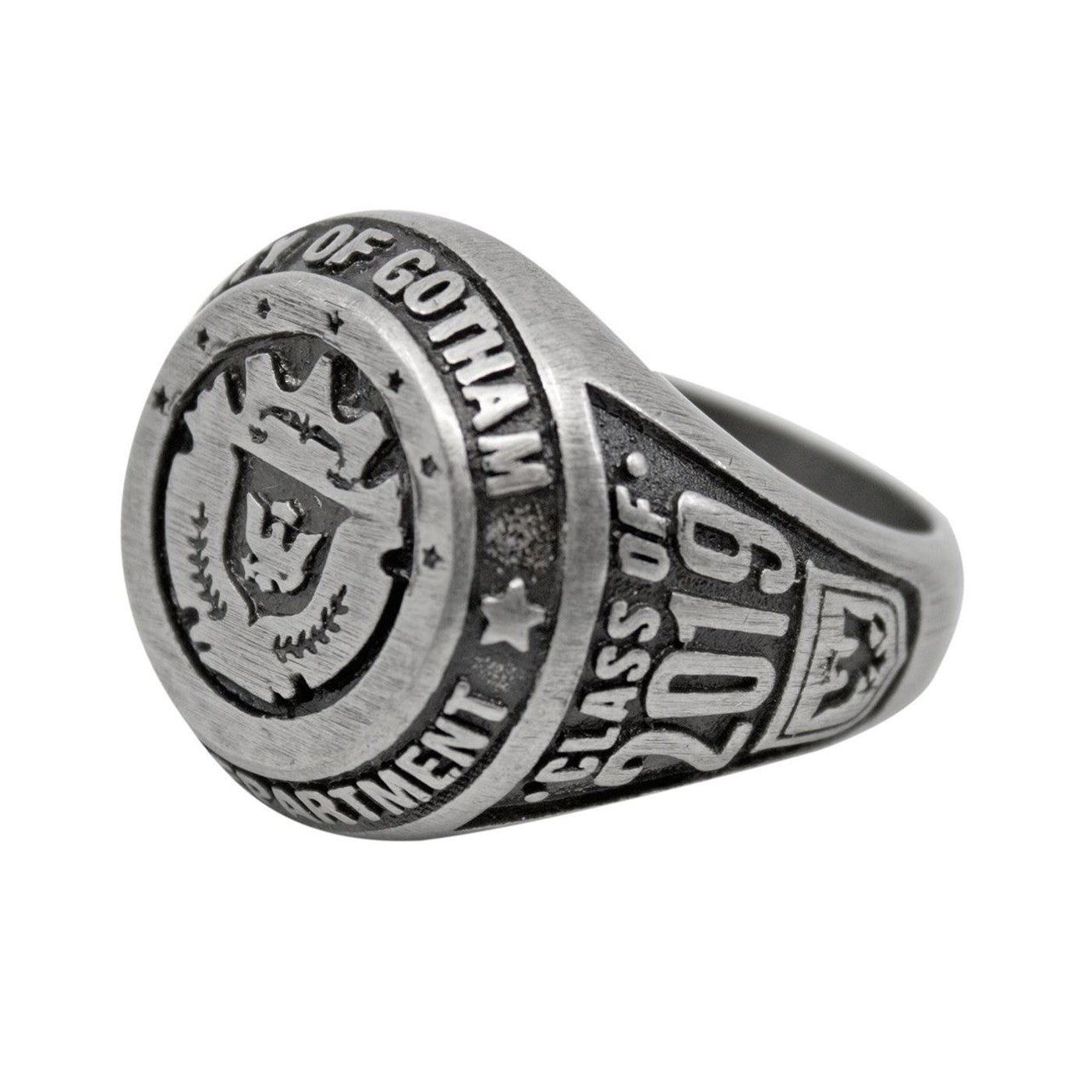 title:Batman Gotham Police Department Class Ring;color:Silver