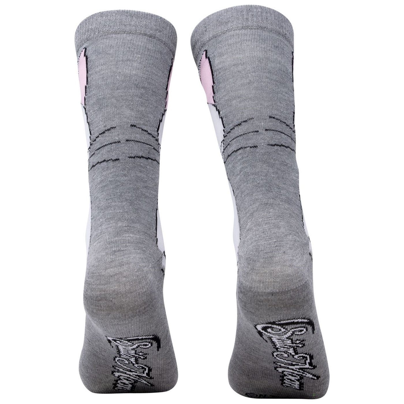 title:Sailor Moon Artemis Crew Sock;color:Grey