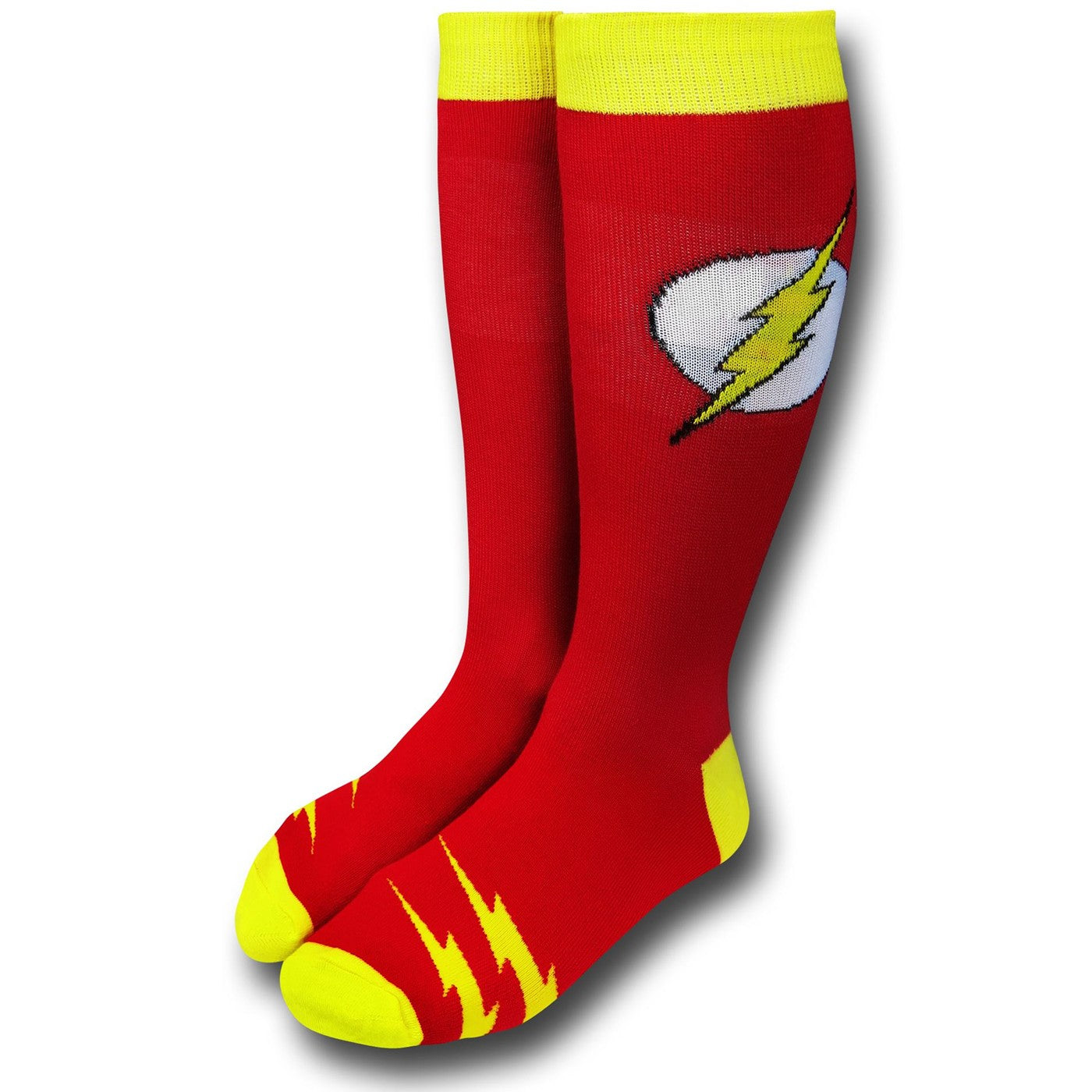 title:Flash & Reverse Flash Crew Sock 2-Pair Pack;color:Red