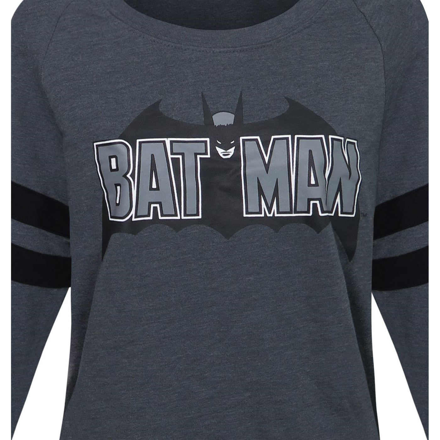 title:Batman Athletic Women's Sweater with Beanie;color:Grey